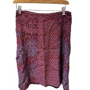 Prana Isadora Patterned Skirt Size 2‎